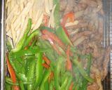 A picture of step 7 of Authentic Chinese Food! Chinjao Rosu (Beef and Pepper Stir-Fry).