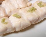 A picture of step 5 of Easy! Tender and Juicy Chicken Skewers.