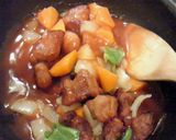 A picture of step 10 of Non-Fried Sweet and Sour Pork with Cubed Meat.