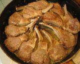 A picture of step 4 of Easy Lamb Chops.