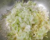 A picture of step 1 of Dudhi Vadi (Bottle gourd vadi).