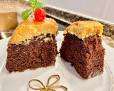 Foto del paso 15 de la receta: Pastel de chocolate con leche condensada asada (Cake with roasted condensed milk)