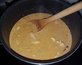 A picture of step 4 of Thai Coconut Chicken Curry.