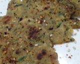 A picture of step 3 of Zucchini and Avacado (no water) Paratha.