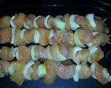 A picture of step 8 of Mike's Negima Yakitori.