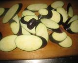 A picture of step 1 of Simple Eggplant with Cheese.
