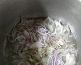 A picture of step 2 of Beef pulao 🍽️.