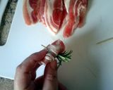 A picture of step 7 of Devils On Horseback with Rosemary.