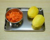 A picture of step 1 of [Farmhouse Recipe] Fruit-Like Carrot Jelly.