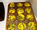 A picture of step 5 of Low carb veggie egg muffin.