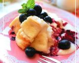 A picture of step 5 of Fluffy Cream Cheese Pancakes.