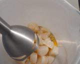 Foto del paso 2 de la receta: Buñuelos de vieira rellenos de espuma de seta camagroc