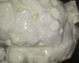 A picture of step 1 of Shrikhand.