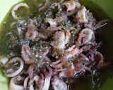 Foto langkah ke 6 dari resep Cumi Cabe Ijo.