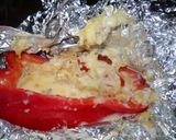 Foto del paso 9 de la receta: Morrón relleno 3 quesos (a las brasas)