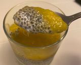 Une image de l'étape 5 de 65• 🥭 Pudding Énergisant Graine de Chia au lait de Coco et sa gelée de Mangue 🍌.