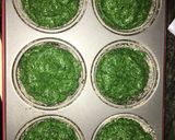 Foto del paso 5 de la receta: Cupcakes de espinaca frosting de calabaza y semillas. Rellenos de queso portsalut. (Receta light)