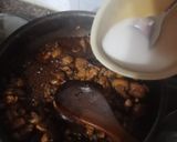 Foto langkah ke 5 dari resep Nasi Tim Ayam Jamur.
