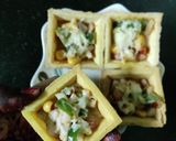 A picture of step 5 of Pizza canapé.