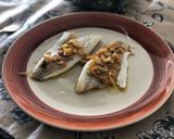 Foto del paso 3 de la receta: Lubina a la espalda express