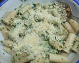 Foto del paso 6 de la receta: Fideos con crema de espinacas