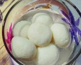 A picture of step 14 of Kolkata Special Rasgulla.
