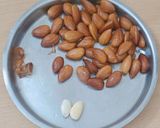 A picture of step 1 of Almond Milk (how to make at home).