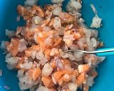 Une image de l'étape 1 de Tartare saumon daurade 🐟.