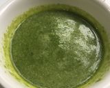A picture of step 2 of Green chutney.