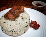 Foto langkah ke 7 dari resep Nasi Daun Jeruk.