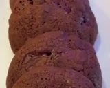 A picture of step 6 of Japanese chocolate chunks cookies.