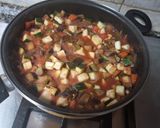Foto del paso 2 de la receta: Dorada con verduras y almendras