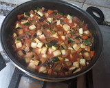 Foto del paso 2 de la receta: Dorada con verduras y almendras