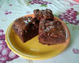 Diós, meggyes, csokis süti recept fázis 6 fotója
