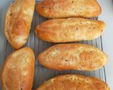 Foto langkah ke 9 dari resep Roti Smoked Beef Keju Metode Poolish.