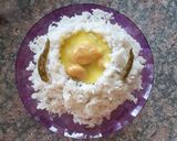 A picture of step 2 of Pakoda kadhi.