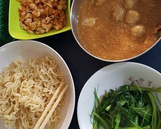 Lomie Ayam-Homemade langkah memasak 2 foto