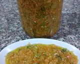 صورة لخطوة 3 من وصفة سرفيس بندورة خضراء بزيت الزيتون 🍅🥕🌶 اكيد غير شكل ام زيد فليفل