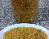 صورة لخطوة 3 من وصفة سرفيس بندورة خضراء بزيت الزيتون 🍅🥕🌶 اكيد غير شكل ام زيد فليفل