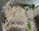 Foto langkah ke 3 dari resep Nasi tim ayam jamur.