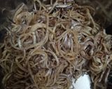 Hình bước làm 2 của món Nộm hoa chuối