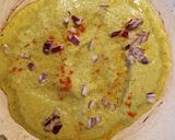 A picture of step 3 of Sprouted Mung Beans Savoury Crepes.