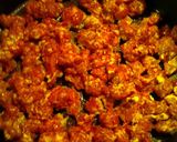 A picture of step 3 of lasagne.