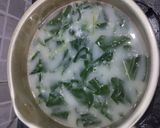 Foto langkah ke 3 dari resep Bobor Bayam.