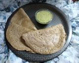 A picture of step 9 of Quinoa Amaranth Dosa.