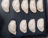 Foto del paso 9 de la receta: Empanadas de Jamón y Queso con Salsa Blanca (baja en sodio) (Cocina Fácil Parte VI)