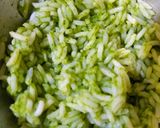 A picture of step 1 of Multi Colour Rice.
