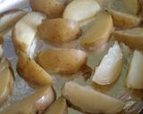 A picture of step 4 of Vickys Garlic and Sesame Potato Wedges, GF DF EF SF NF.