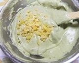 A picture of step 10 of Japanese-style Matcha & Anko Chiffon Cake (with Chestnuts).