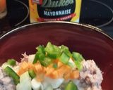 A picture of step 3 of I know it's just canned tuna. But make it your own!!.